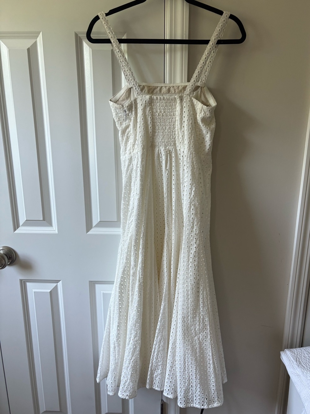 Maeve by Anthropologie Lelia Eyelet Sleeveless Midi Dress - Picture 4 of 9